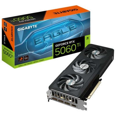 TARJETA GRAFICA GIGABYTE RTX 5060 TI EAGLE MAX OC 16GB GDDR7